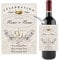 Personalised 1st 2nd 3rd Wedding Anniversary Wine Champagne Bottle Label ~ Gift Idea N59