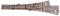 Roco H0 Dreiweg-Weiche 15° 287,5 Mm Dww15