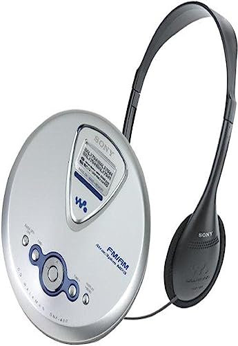 Sony D-NF400 ATRAC Walkman Portable CD Player with Digital AM/FM/TV/Weather Tuner