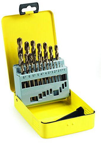 TIMCO Ground Jobber Drills Set - 1-10mm - Cobalt M35 19pcs