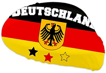 Alsino Lunettes, perruque et fanion de supporters de l'Allemagne à la Coupe du monde de football Bunt