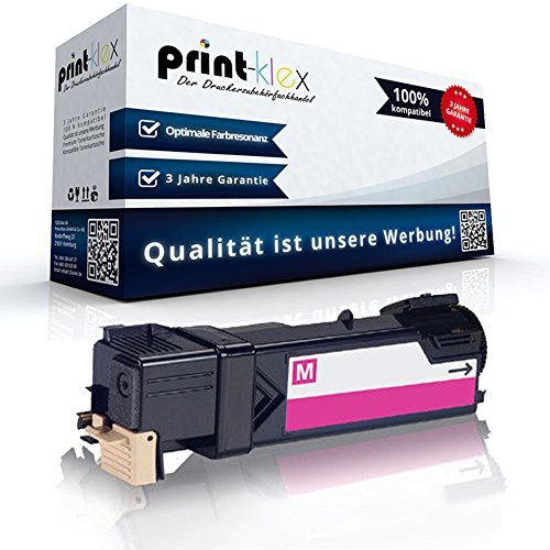 Print-Klex Tonerkartusche kompatibel für Xerox Phaser 6125 6125N 6125Series 6125VN Xerox Phaser 6125 V N Magenta M 106R01332