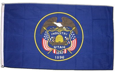 Flagge USA Utah - 90 x 150 cm