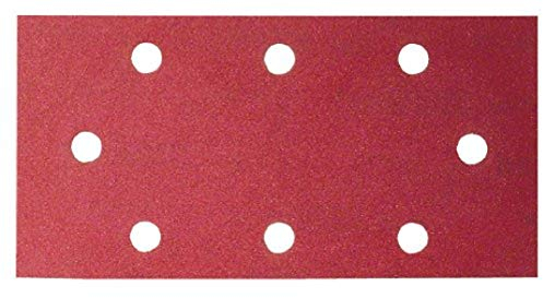 Bosch 2609256A93 Sanding Sheet Set for Orbital Sanders (10-Piece)