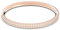 Swarovski Stone Armreif, Weiss, Roségold-Legierungsschicht