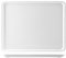 H&H 8731635 Vassoio con Bordo Melamina 35X252 Arredo Tavola Tessili, Bianco