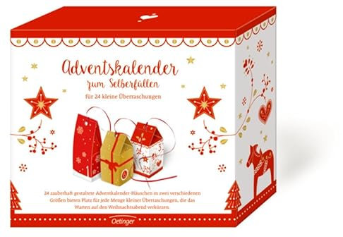 Adventskalender zum Selberfüllen: für 24 kleine Überraschungen