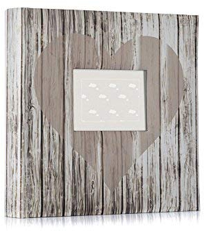 Hofmann Ariana Heart Einsteck-Fotoalbum, 15,2 x 11,4 cm