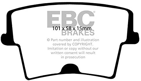 EBC Brakes DP41722/2R Yellowstuff Bremsbeläge