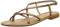 Les Tropéziennes par M. Belarbi Femme Monaco Sandales Bride arriere, Marron Tan Or, 37 EU