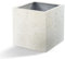 Luca Lifestyle Pflanzkübel ''Grigio Cube'' Creme Weiß Quadratisch Fiberglas *5 Jahre Garantie* - 60x60x60 cm - Premium Qualität - F399