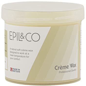 Epil & Co Natural Cream Wax by Deo 425g x 1 Pot - Waxing Leg Body Arm (8902)