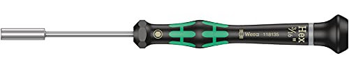 Wera 05118135001 2069 Elektroniker-Steckschlüssel, 3/16 x 60 mm