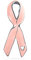 Prévention Et Sensibilisation Ruban Rose Survivante Du Cancer Du Sein Broche Coeur Ouvert Émail Plaqué Argent Accessoire D'Inspiration Pour Femmes