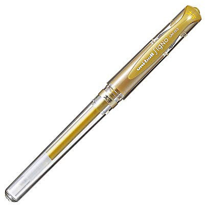 uni Gel Ballpoint Pen Ball Signo Bold 1.0mm Gold (UM153.25)