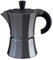 Gnali & Zani Coffee Maker Morosina for 6 Cups, Aluminium, Dark Grey, 28 x 28 x 18 cm