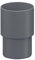INEFA Raccord Tuyau Descente PVC 75mm Anthracite Gouttière Montage Facile