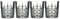 Waterford Marquis Brady 40018563 DOF Tumbler, Set of 4, Crystal, 10.2cm, Double Old Fashioned
