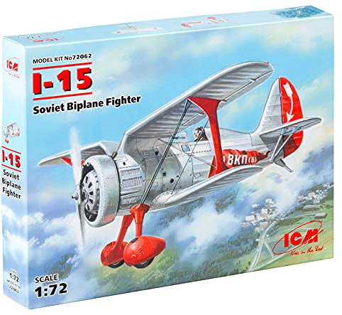 ICM 1:72 - I-15, Soviet Biplane Fighter