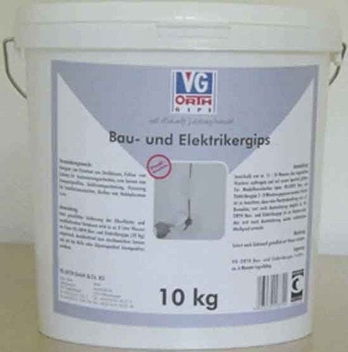 Cimco 140335 Bau-+ Elektrikergips 10kg E