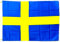 Fahne Flagge Schweden 30 x 45 cm