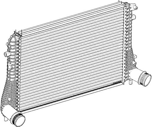 Hella 8ML 376 746-721 Intercooler for Charger