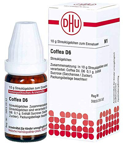 DHU Coffea D6 Streukügelchen, 10 g Globuli