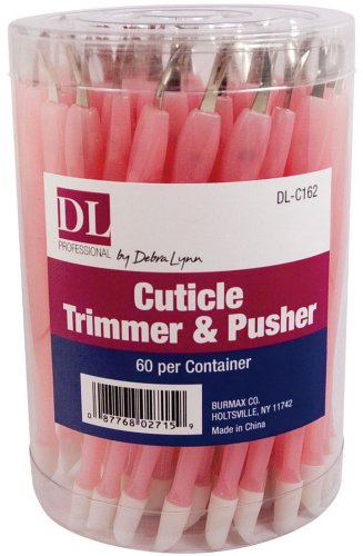 DL Professional Cuticle Trimmers & Pushers - 60 ct