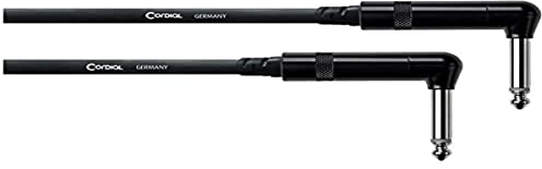 CORDIAL Kabel patch Gitarre jack abgewinkelt 60 cm Kabel INSTRUMENT Essentials Jacks abgewinkelt