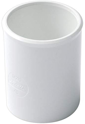 manchon pvc - femelle / femelle - diamètre 32 mm - nicoll m2fb - blanc