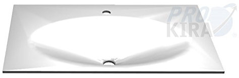 PELIPAL Solitaire 6010 Krion-Waschtisch, Weiß matt/KWT 54-780 / B: 78 cm