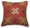 Trade Star handgewebte Kelim-Kissenbezüge, 45,7 x 45,7 cm, indische Outdoor-Kissen, Sofa-Überwurf-Kissenbezüge, dekorative Boho-Jute-Kissenbezüge