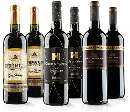Virgin Wines - Award Winning Spanish Reds - 6 Bottles (75cl) - Gran Reserva & Selección
