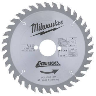 Milwaukee 4002395369867 - Lama per sega circolare con filo, colore: Grigio