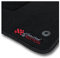 Bär-AfC Auto Fußmatten Limited Edition passend für Seat Leon 5F + Cupra 2012-2020, Autoteppiche Nadelvlies Schwarz, Rand Kettelung Schwarz, Stick Logo Rot, Set 4-teilig, SE08492n