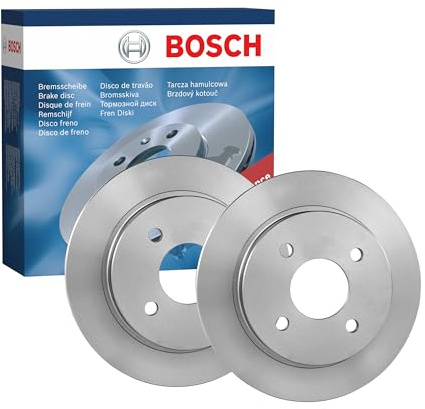 Bosch 986478605 Bremsscheibe - (Paar) | Belüftete Scheiben - ECE-R90-zertifiziert - hohe Kühlleistung, verlässliche Bremsleistung, Korrosionsschutz