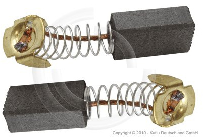 2x Kohlebürsten für Dewalt 6,2 x 9,3 x 15,5/17,5 mm
