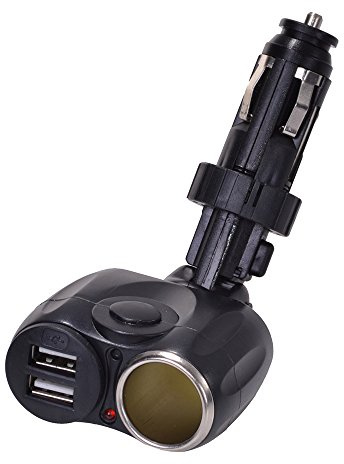 Filmer 36665 Steckdose mit 2 USB Anschlüssen
