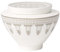 Villeroy Boch La Classica Grand &Contura Pot à Confiture/sucrier pour 6 Personnes Blanc