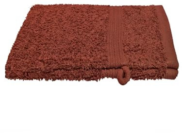Gant de toilette Julie Julsen - Doux et absorbant - Certifié Oeko-Tex - 500 g/m² - 15 x 21 cm - Disponible en 23 couleurs, Coton, marron, 15 cm x 21 cm