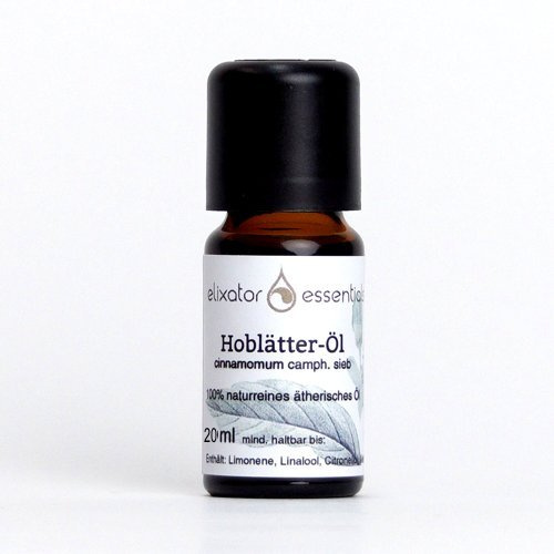 Hoblätter-Öl, Elixator Essentials - 100% naturreines ätherisches Öl, 20 ml