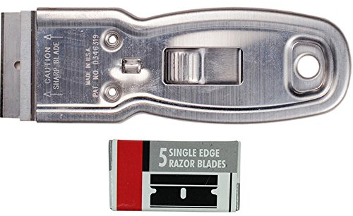 Excel K11 Flat Metal Scraper with 5 blades