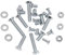 Trend Mixed Set of Countersunk Head Screws, Screw Kit for Assembling and Fixing Custom Router Tables, FIX/KIT/2, Silver