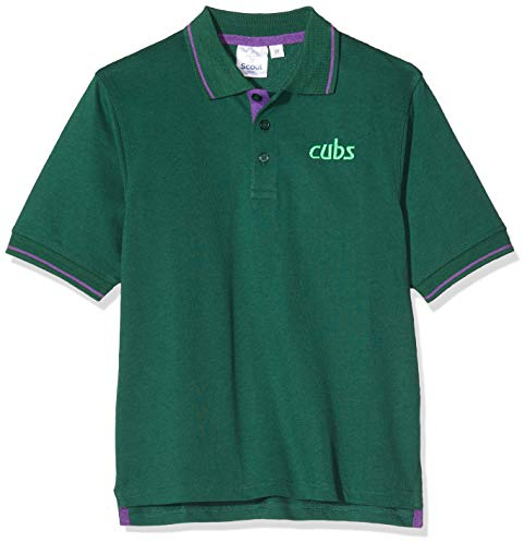 Cub Boys Polo Shirt Cub Tipped Polo, Green (Bottle Green), Gr. 70 CM (UK: 28IN)