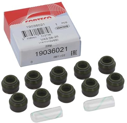 Corteco 19036021 Dichtungssatz, Ventilschaft | Kompatibel mit: ALFA ROMEO 156, 156 Sportwagon, 166, AUDI 100 C2 Avant, 100 C2 Stufenheck, 100 C3 Avant, 100 C3 Stufenheck