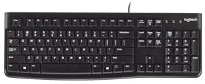 TECLADO LOGITECH K120 USB NEGRO EN INGLES (EEUU)