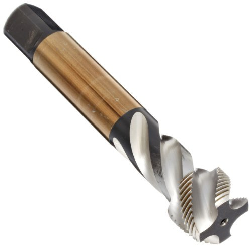 Dormer EX401.1/4 Serie EX40 HSS-E-PM UNC Spiralnuten-Maschinengewindebohrer, helle Oberfläche, 1-1/4 Zoll x 11 x 170 mm