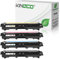 Kineco 4 Toner kompatibel für Brother TN-242 TN-246 für Brother DCP-9017CDWG1 9017CDWG1 9022CDW HL-3142CW 3172CDW 3152CDW MFC-9142CDN 9342CDW 9332CDW - Schwarz 2.500 Seiten, Color je 2.200 Seiten