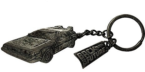 Factory Entertainment 408301 Porte-clés Back to the Future-DeLorean Time Machine