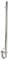 ARBO-INOX Flaggenstock Edelstahl 20-25mm Rohr 370mm